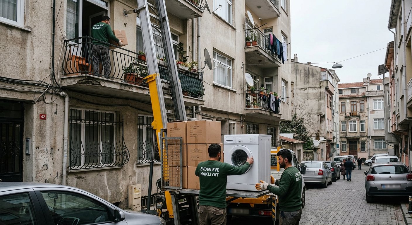 Tekirdağ ilçelerinde yüksek kat asansörlü nakliye