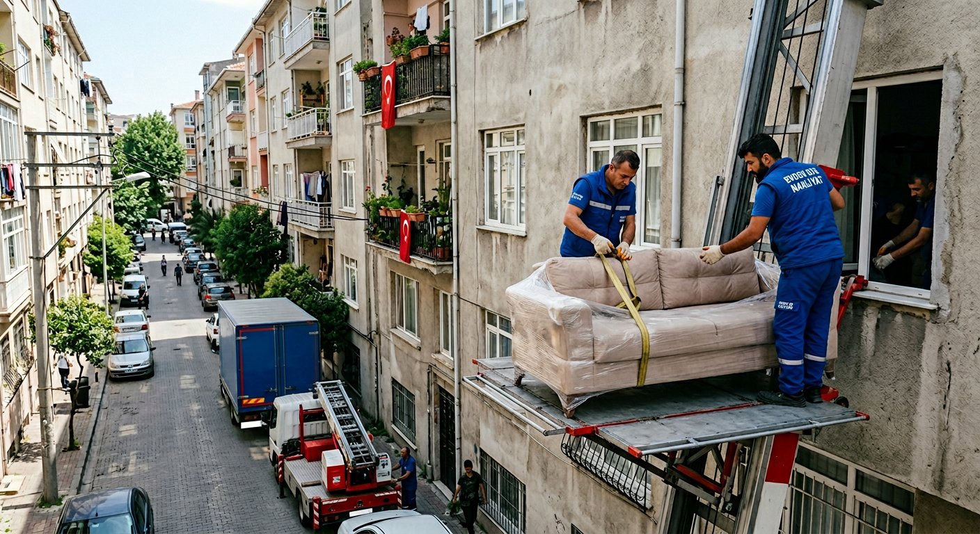 Dar merdiven ve yüksek kat koşullarında güvenli taşıma planı