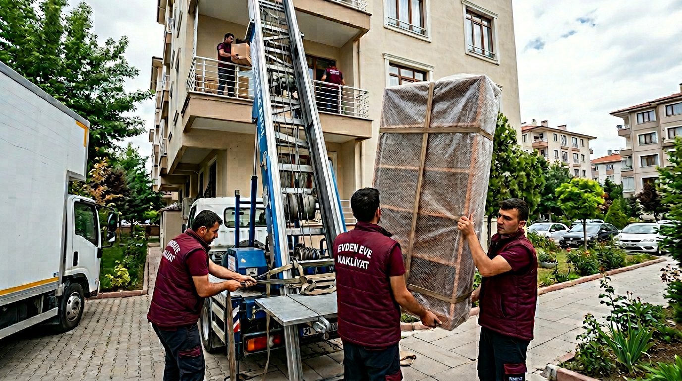 Kamyon kasasinda hacimli esya yerlestirme