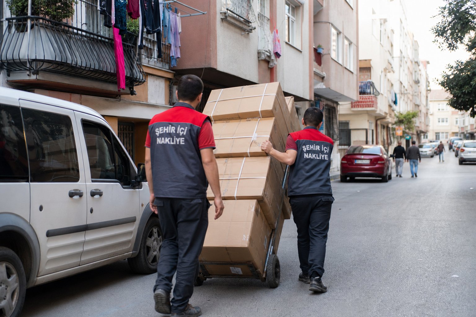 Çalışma düzenini koruyan planlı ofis ve iş yeri taşıma