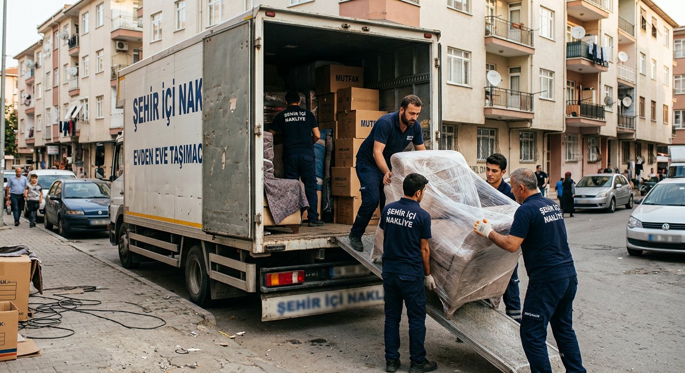 Paketli buyuk koltugu arac yanina tasima