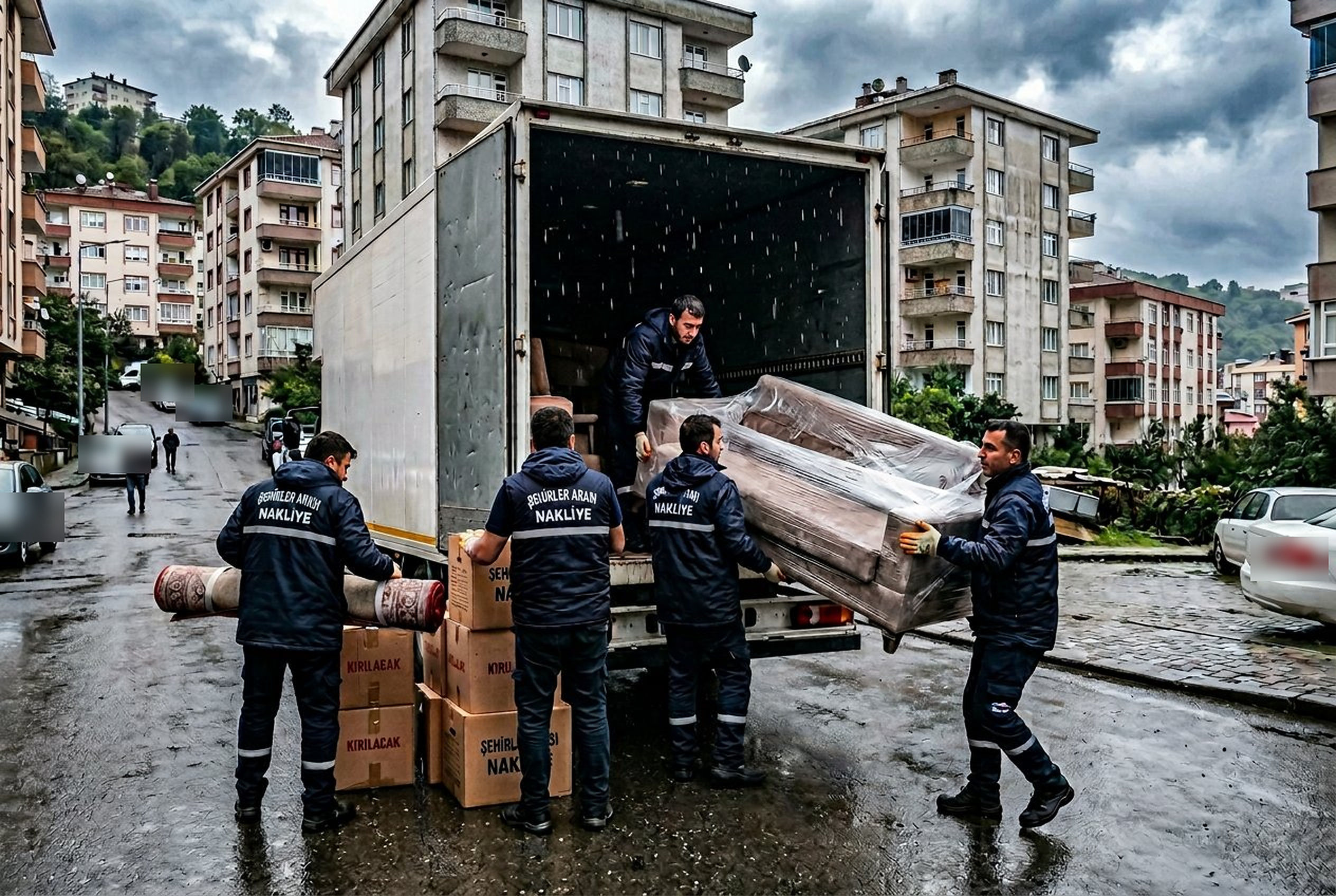 Bina cephesine ve çalışma alanına uygun mobil asansör kurulumu