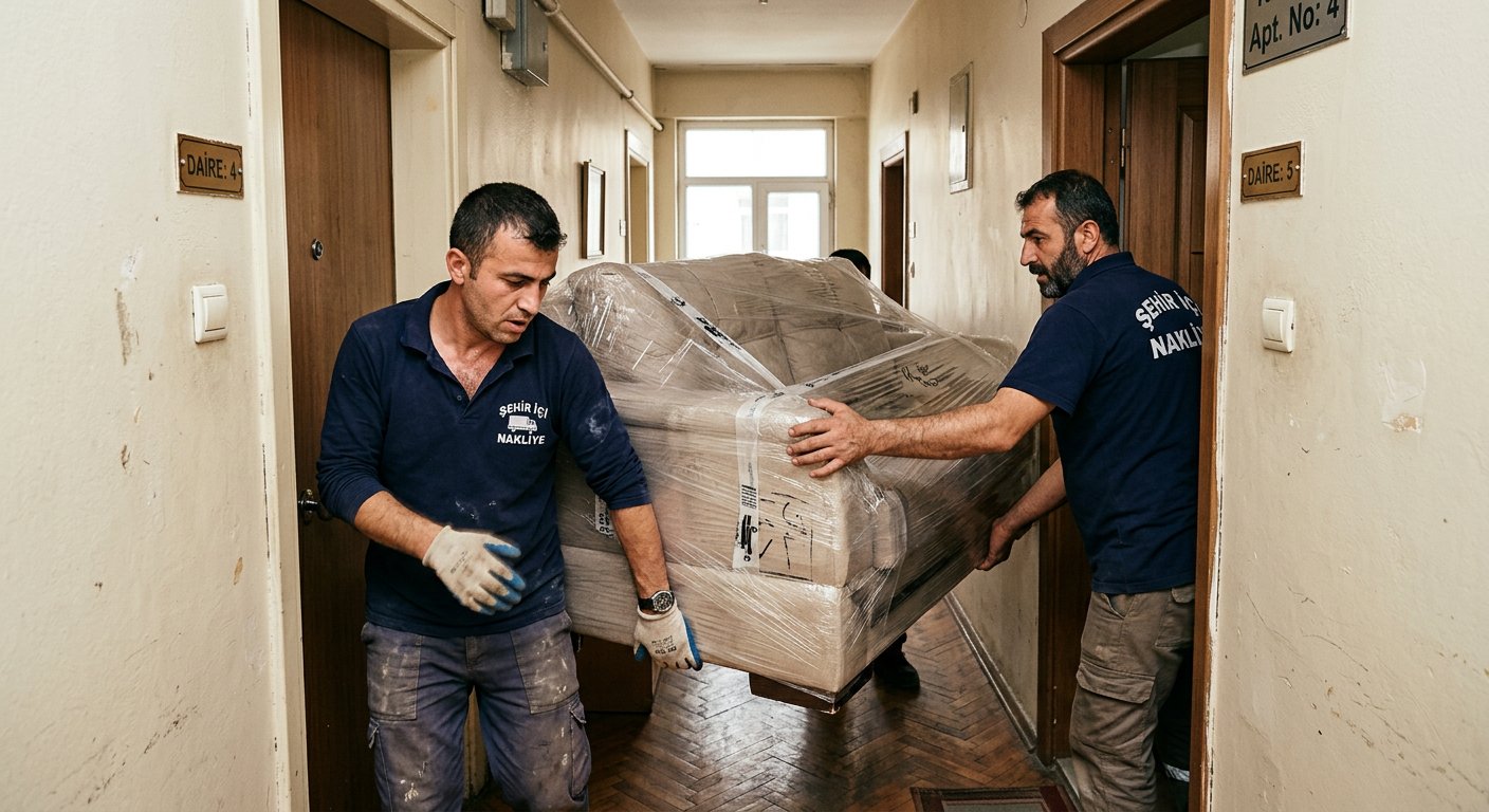 Yemek masasının ev içinde kontrollü yer değişimi